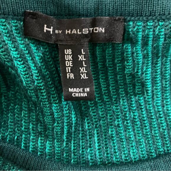 H by Halstom crew neck top sz large - Picture 5 of 7